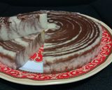 Foto langkah ke 6 dari resep Puding Roti Tawar Zebra.