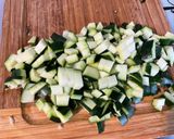 Une image de l'étape 10 de Parmentier de panais au bœuf, tomates et courgette.