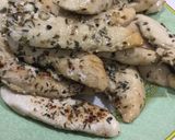 Foto del paso 3 de la receta: Filetes de Pechuga de Pollo con Salsa de Puerro y Coliflor