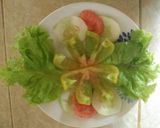 Foto del paso 8 de la receta: Ensalada Verde Con Flor de Tomate