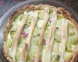 Foto del paso 3 de la receta: Tarta de coles de Bruselas y salame