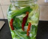 A picture of step 5 of Fermented spring onions and cabbage Thai style 🥬🌶.