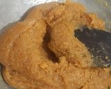 A picture of step 2 of Besan halwa.