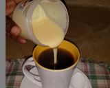 A picture of step 2 of Sweetened Condensed Milk Coffee.