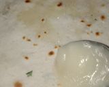 A picture of step 4 of Paratha roll😋.