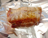Foto del paso 4 de la receta: Lomo de cerdo relleno y patatas al vino