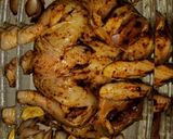 A picture of step 2 of SPICY OVEN BAKED WHOLE CHICKEN. 🍗😋.