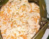 Foto langkah ke 7 dari resep Pepes tahu sutera untuk camilan anak.