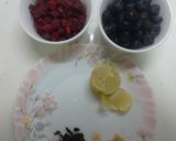 A picture of step 1 of Beetroot blueberry smoothie- recipe to boost and detox our body.