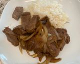 A picture of step 3 of Sautee! Sirloin steak.