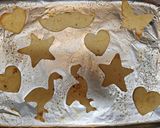 A picture of step 1 of Fun Shape Tortilla Chips.