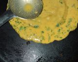 A picture of step 3 of Stuffed besan chhila.