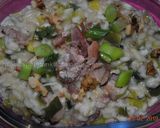 A picture of step 8 of Leek & Bacon Risotto.