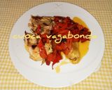 Foto del passaggio 5 della ricetta Pollo con i Peperoni in Padella