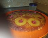صورة لخطوة 2 من وصفة كيكة مقلوبة الأناناس