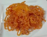 A picture of step 11 of Crispiest Jalebi with Tea.