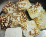 A picture of step 1 of Kadhai paneer.