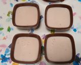 Foto del paso 4 de la receta: Panna cotta de coco con coulis de fresa