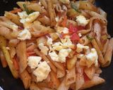 A picture of step 9 of Masala Egg Pasta.