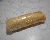 Une image de l'étape 4 de Bûche framboise amande.
