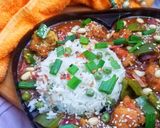 A picture of step 10 of Chicken Spicy Kung Pao.