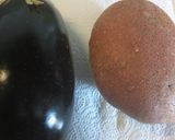 A picture of step 1 of Polpette di orata e melanzana.