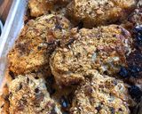 A picture of step 6 of Crispy, Stilton pork chops.