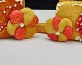ক্রিসমাস ক্যুকিজ ট্রেন (christmas cookies train recipe in Bengali) রেসিপি ধাপ - 8 ছবি