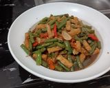 Foto langkah ke 6 dari resep Tumis Kacang Panjang dan Tempe.