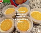 A picture of step 8 of No-Bake Cheesecake with Almond Cream.