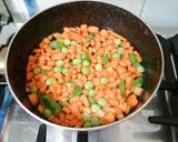 Foto del paso 1 de la receta: Fusilli primavera con camarones