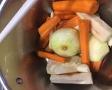 Gluténmentes zöldséges daragaluska leves recept fázis 1 fotója