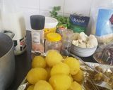 A picture of step 1 of Curried cauliflower,cheese and potato bake.