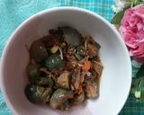 Foto langkah ke 5 dari resep Oseng klotok & terong bulat nyumi.