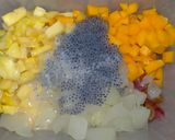 Foto langkah ke 3 dari resep Milky fruit punch praktis.