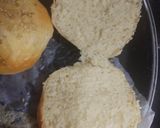 A picture of step 3 of Low cal Veg burger with homemade bun.