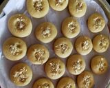 A picture of step 3 of Nankhatai.