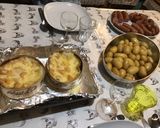 Une image de l'étape 13 de Boites chaudes à l'ail et au vin blanc (pommes grenailles, saucisses de morteau et diots du Jura).
