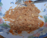 Foto del paso 4 de la receta: Huevos rellenos de atún, con carpaccio de calabacín