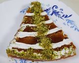 صورة لخطوة 3 من وصفة هريسة بالقشطة 😋