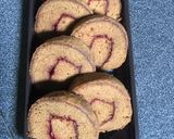 Foto langkah ke 9 dari resep Roll cake mocca.