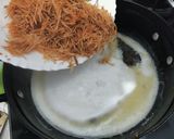 A picture of step 4 of Vermicelli-carrot kheer (semiya- gajar kheer).