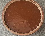 A picture of step 3 of Knam’s Sacher Semifreddo Cake.