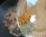 A picture of step 2 of Chicken pakora's.