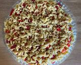 Une image de l'étape 3 de Crumble pommes fraises.