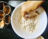 A picture of step 1 of GLuten Free SORGHUM Flour Garlic Roti (jowar flour garlic Roti).