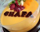 Foto langkah ke 6 dari resep Puding mangga cocok untuk ultah/lamaran/dll.