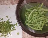 A picture of step 2 of Shredded Lamb with Green Beans and Mashed Potatoes.