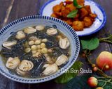 Hình bước làm 3 của món Canh Rong Biển Hạt Sen Chay