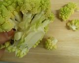 Foto del paso 2 de la receta Romanescu gratinado con bechamel de calabaza